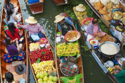 Bangkok: Train Market & Floating Market with Boat Ride - Damnoen Saduak Floating Market: Canal Life and a Short Long-Tail Ride