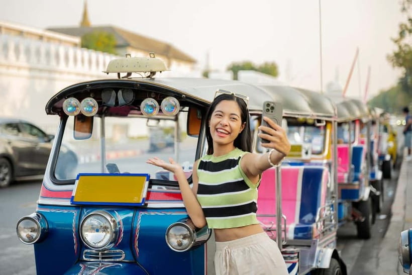 Bangkok Tuk-Tuk City Sightseeing Tour - Meeting at MRT Sanam Chai and Settling Into Tuk-Tuk Time