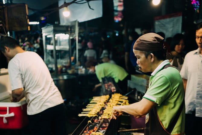Bangkok TUK TUK Twilight Cultures Market and Food Taste - Dinner street food: what you should expect to taste