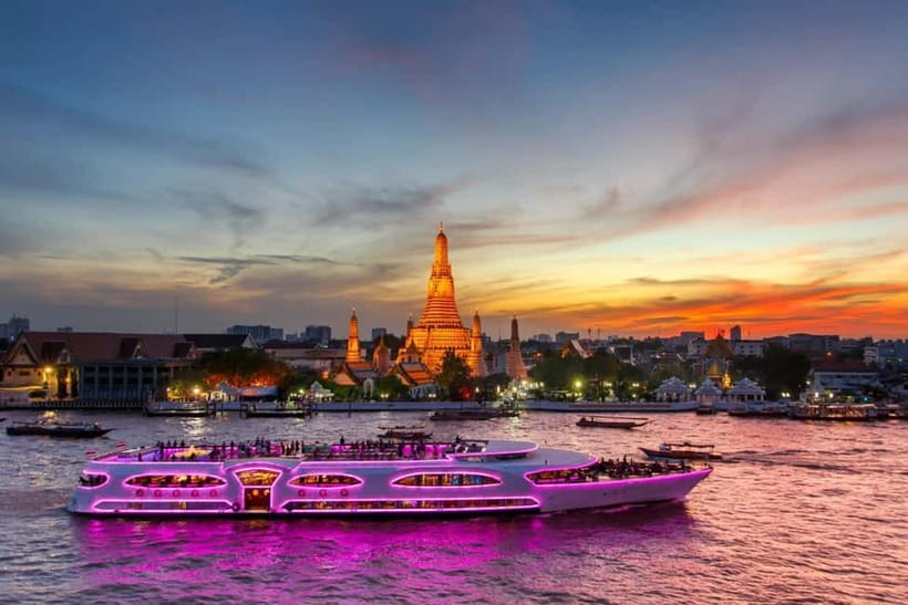 Bangkok: Wonderful Pearl Cruise with Optional Hotel Transfer - Checking In and Boarding: Your Evening Starts Before the First Song