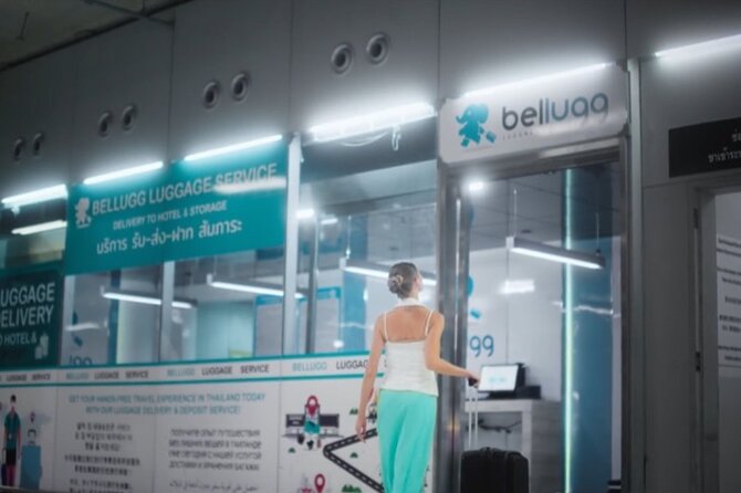 Bellugg Luggage Storage Service - Where Bellugg is at Suvarnabhumi: 2F Arrival and 4F Departure