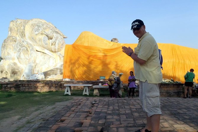 Colors of Ayutthaya Full-Day Bike Tour - Wat Lokayasutharam: a massive ruin with restored floors