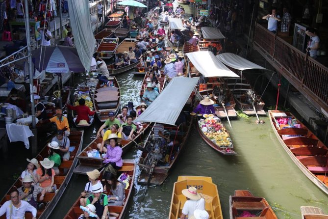 Colors of Damnoen Saduak from Bangkok - Damnoen Saduak Floating Market in 20 Minutes: See It, Spot It, Don’t Panic