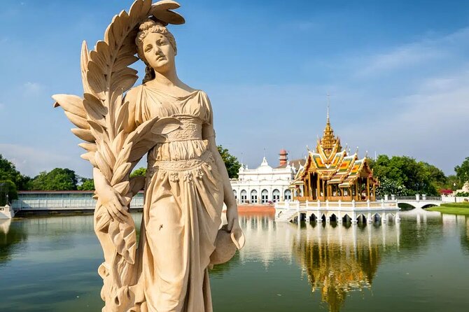 Day Tour of Ayutthaya and Bang Pa-In - Stop 1: Wat Phukhao Thong and the 50-metre chedi in plain sight