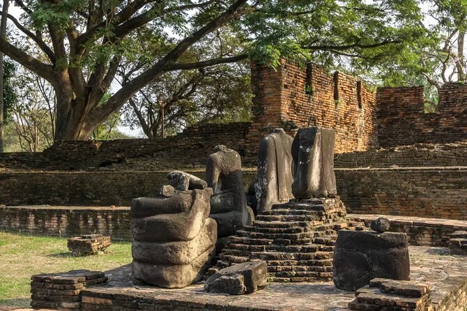 Day Tour of Ayutthaya and Bang Pa-In - Stop 3: Wat Mahathat Tree Buddha and a scheduled lunch break