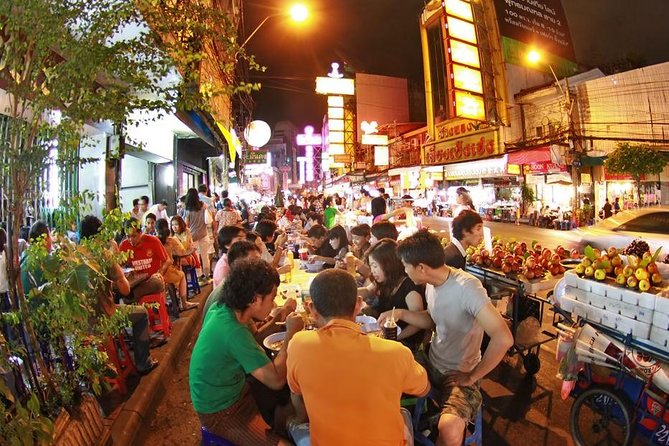 Experience Bangkok at Night with Streetfood Dinner & Foot Massage - The Included Drink and Getting Back by Taxi