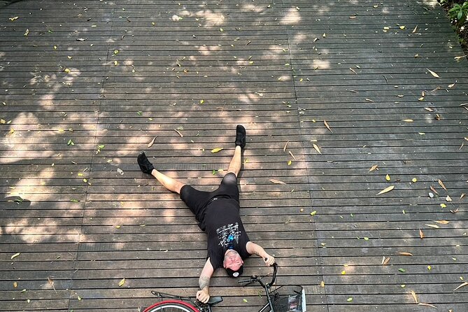 Exploring Bangkachao (Green lung of Bangkok) by Bicycle - Passing the Botanical Garden and slipping into nature-time