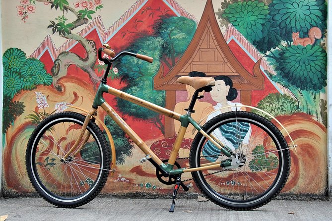 Family Bicycle Tour in the Green Oasis of Bangkok on Bamboo bikes - Meeting point at the pier, then finding your guide fast