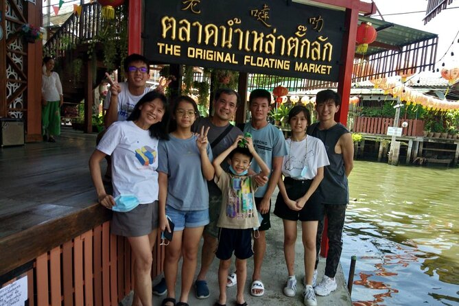 Floating & Railway Markets and Erawan Waterfall [Optional Luxury] - Erawan Waterfalls: seven tiers, emerald ponds, and swim-time potential