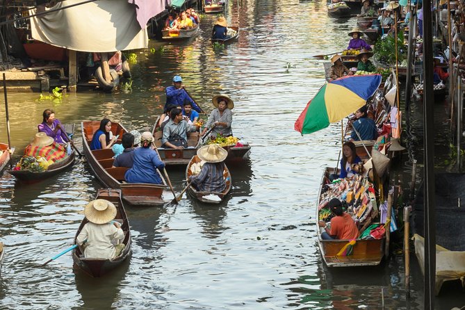 From Bangkok : Kanchanaburi Tour with Floating market Visit - Death Railway Museum and the WWII train ride segment