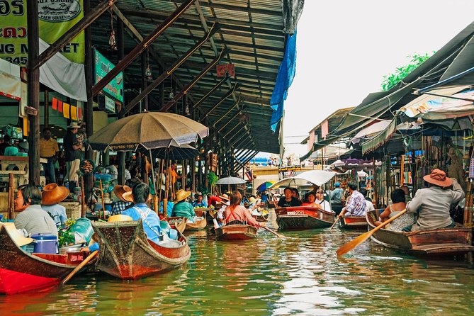 Grand Palace, Damnoen Floating Market & Maeklong Railway Market Tour – Full Day - Pace and logistics: the upside of a tight loop