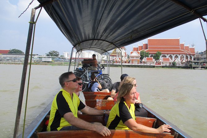 Green Bangkok Bicycle Tour - The Long-Tail Boat Segment: Time to Breathe and Reset