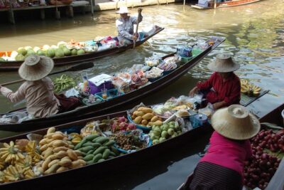 Half-Day Damnoen Saduak Floating Market Small Group Tour - Getting there from Bangkok with air-conditioned transport