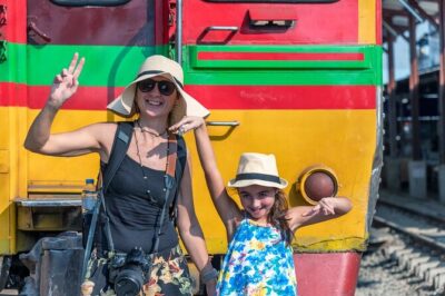Iconic Markets: Damnoen & Train Market Explore - Mae Klong Railway Market: the train-photo moment you came for