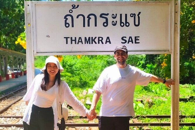Kanchanaburi Day Trip: WWII Death Railway & Erawan Falls - Krasae Cave stop: short, scenic, and photo-friendly