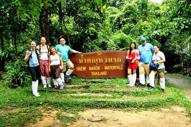 Khao Yai National Park Hiking Day Tour: Haew Narok and Haew Suwat - Haew Narok: A Jungle Walk to the Waterfall View
