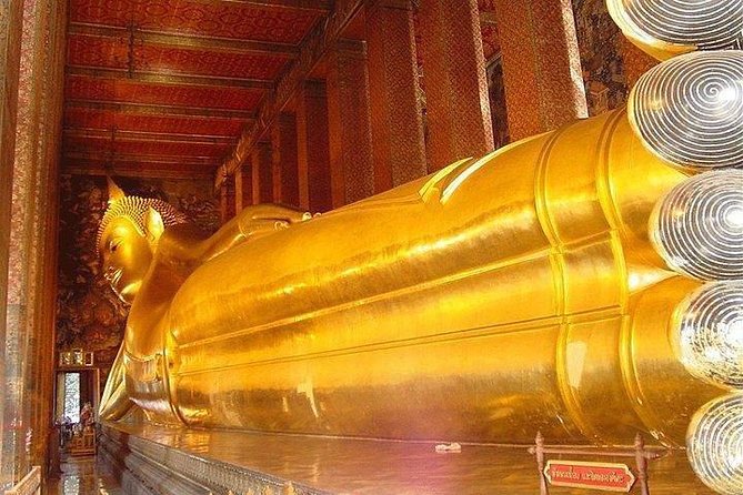 Lights, Camera, Landmark, & Canal: A Picture Perfect Bangkok Tour - Wat Pho and the Reclining Buddha: big scale, careful pacing