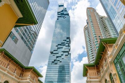 Mahanakhon Building Skywalk - Free Upgrade to Rooftop - Getting there without stress: BTS Chong Non Si and the building address