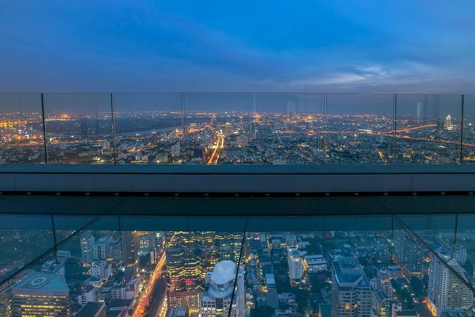 Mahanakhon SKY WALK Ticket with Pick-up - Bangkok's Highest Observation Deck - The Rooftop Glass Tray at 314 Meters (And Sunset Tips)