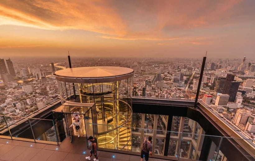 Mahanakhon SkyWalk Entry Ticket - SkyWalk on the 78th floor: the glass tray at 314 meters