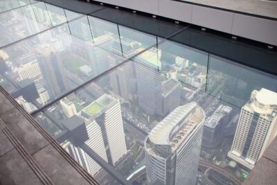 Mahanakhon Skywalk Tower Tickets - The indoor 360-degree deck: where you get your bearings quickly