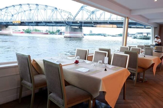 Meridian Sunset Dinner Cruise - Floating Paradise From ICONSIAM Bangkok - Windows and views: what that photo complaint means for you