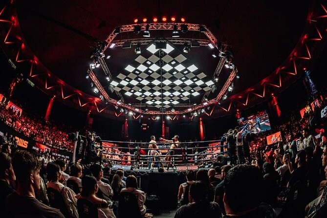Muay Thai Boxing Match Tickets at Rajadamnern Stadium in Bangkok - The production: lighting, MC energy, and the crowd mood