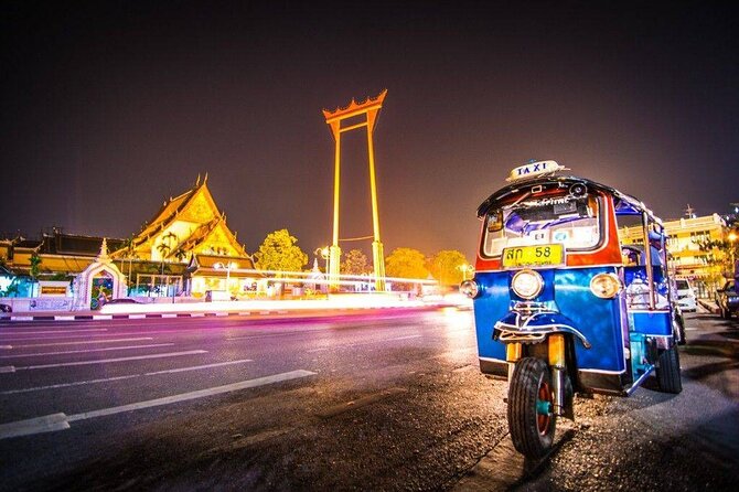 Private Bangkok Night City Tour by Tuk-Tuk with Thai Food - Tuk-tuk at 5pm: how the 4-hour night plan actually works