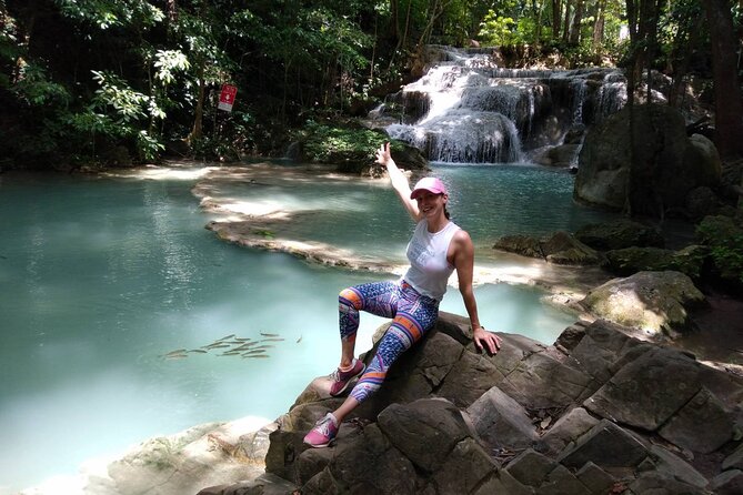 Private Excursion to Floating Market and Erawan Waterfall - Damnoen Saduak floating market: long-tail boat time you can actually enjoy