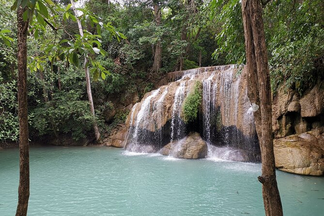 Private Excursion to Floating Market and Erawan Waterfall - Erawan Waterfall: your 2-hour window to relax or trek 7 tiers