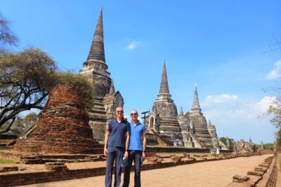 Private Floating Market and Historical Ayutthaya Sightseeing Tour - Getting picked up early in Bangkok (and beating bad timing)