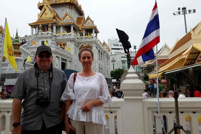 Private Grand Palace Bangkok City Tour & Klong Longtail Boat Trip - Wat Arun (Temple of Dawn): Iconic Riverfront Views
