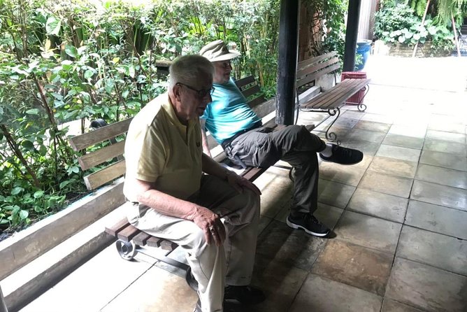 Private Heritage Tour of Jim Thompson House and Bangkok Temples - Golden Mount (Wat Saket): the spiral climb and Rattanakosin Island views