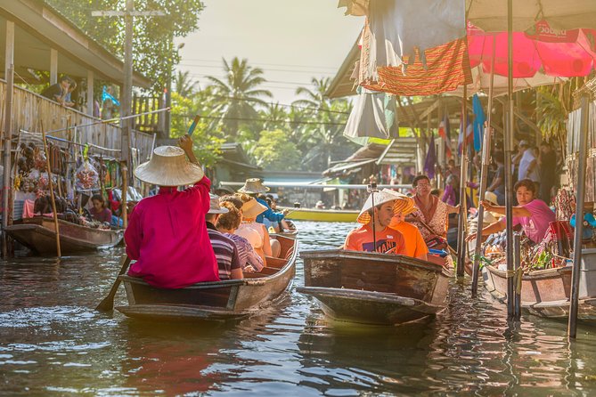 Private Tour: Amphawa Floating Market & Maeklong Railway Market - Wat Bang Kung: Banyan-Tree Temple With Buddha and a Temple Zoo
