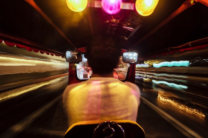 Private Tour : Bangkok Night Private Tuk Tuk Tour and Street food - Wat Ratchanadda and the Loha Prasat skyline moment