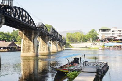 Private Tour : Erawan Waterfall and Bridge over the River Kwai - Bridge over the River Kwai: famous movie spot, real rail connection