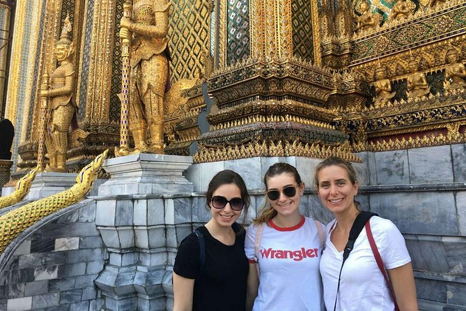 Private Tour: Temples Tour of Bangkok - Wat Arun Temple of Dawn: spire mosaics and golden images