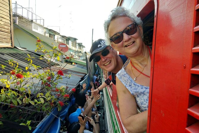 Private tour to Floating & Railway markets (multi-lang: EN ZH ES IT FR DE) - Mae Klong railway market: the controlled chaos you actually want to see