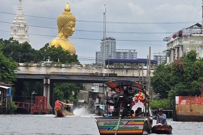 Private Tour to Pho Temple, Arun Temple and Canal Tour - Tha Tien Pier canal cruise: stilt houses, real life, and quiet water