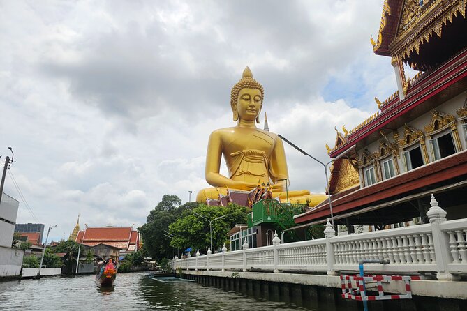 Private tour to Wat Pho,Wat Arun, Canal Tour,Flower Market - Tha Tien Pier Canal Ride: Bangkok Life You Can’t See From Roads