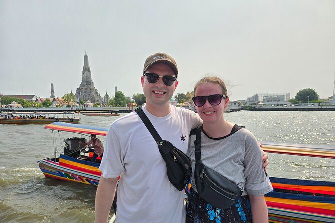 Private tour to Wat Pho,Wat Arun, Canal Tour,Flower Market - Optional Add-On: Rooftop Drink to View Wat Arun