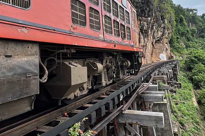 River kwai & Kanchanaburi Day Tour From Bangkok - Stop 2: Krasae Cave Area and the Death Railway Moment