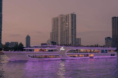 Romantic Sunset The Planet Cruise with Bangkok Night Views - Boarding at Asiatique: the pier that sets the mood