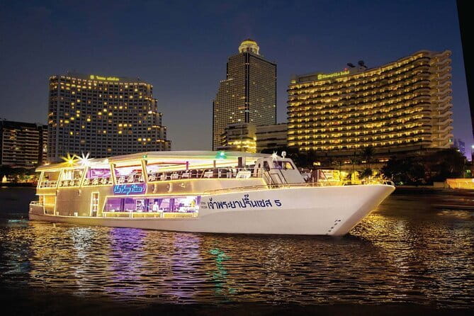 Romantic Sunset The Planet Cruise with Bangkok Night Views - Tide and route changes: what to do when the cruise can’t hit every landmark