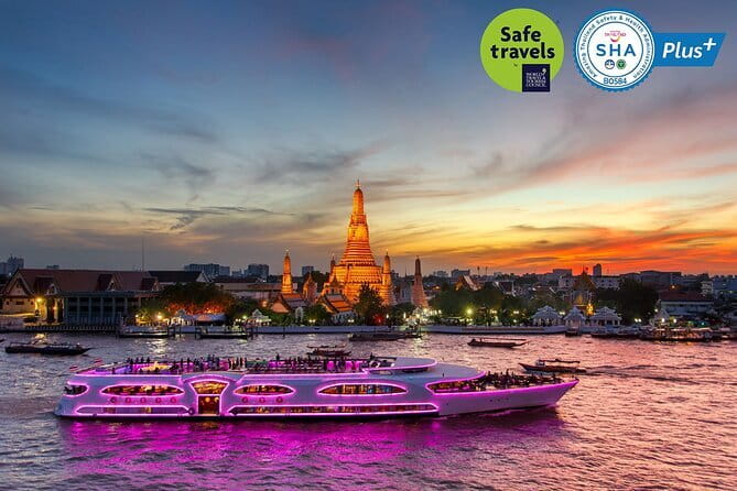 Romantic Sunset The Planet Cruise with Bangkok Night Views - Is it worth $30.76? Value math for dinner + show + views