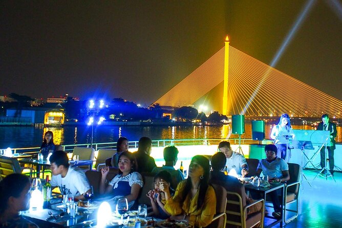 Royal Princess Cruise - Sunset Program on Chao Phraya River, Bangkok - Music on the water: live band with international songs