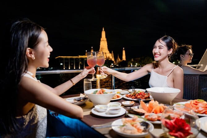 Scenic Bangkok Unicorn Dinner Cruise on Chao Phraya River - River City Bangkok Stop: Art and River Views Without Rushing