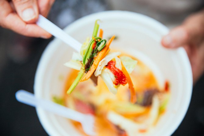The 10 Tastings of Bangkok: Private Street Food Tour - Bangkok Farmers’ Market @ Gateway Ekkamai: a more producer-focused stop