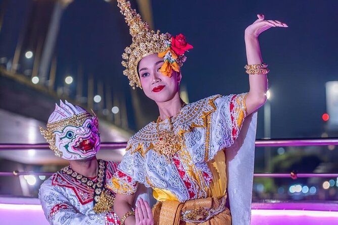 The Newest Luxury 5 Star Bangkok Chaophraya Dinner Cruise - The 2-Hour Flow: Dinner and Entertainment on a Night Schedule