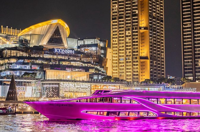 The Opulence Dinner Cruise from Iconsiam Bangkok - Live music plus night views: the vibe for couples, families, and groups